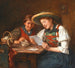 La Lettre d'Amour - Emma Müller von Seehof — näkymä teoksesta