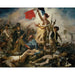 Maalauksen jäljennös Vapaus johtaa kansaa - Eugène Delacroix