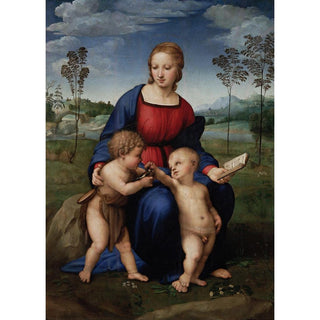 La Madone du Chardonneret - Raphael | Reproduction Tableau Décoration murale affiche copie