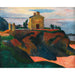 Maalauksen jäljennös La Maison Du Pan-Du - Paul Gauguin
