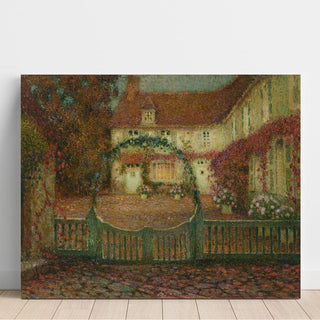 La Maison - Henri Le Sidaner | Reproduction Tableau Décoration murale affiche copie