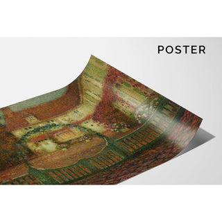 La Maison - Henri Le Sidaner | Reproduction Tableau Décoration murale affiche copie