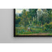 Maalauksen jäljennös La Maison Rondest et son jardin à l'Hermitage, Pontoise - Camille Pissarro