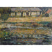 Maalauksen jäljennös La Maison au Bord de l'Eau, Montreuil-Bellay - Henri Le Sidaner