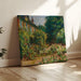 Maalauksen jäljennös La Maison de l'artiste à Giverny - Claude Monet