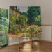 Maalauksen jäljennös La Maison de l'artiste à Giverny - Claude Monet