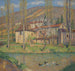 La Maison du Vert - Henri Martin — näkymä teoksesta
