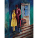 Maalauksen jäljennös La Mère et la Fille - Moïse Kisling