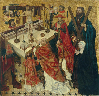 La Messe de Saint Grégoire - Diego de la Cruz