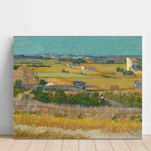 La Moisson - Vincent Van Gogh | Reproduction Tableau Décoration murale affiche copie