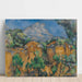 Maalauksen jäljennös La Montagne Saint Victoire - Paul Cézanne