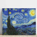 Maalauksen jäljennös Tähtikirkas yö - Vincent van Gogh