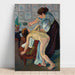 Maalauksen jäljennös La Petite Fille au Miroir - Suzanne Valadon