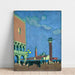 Maalauksen jäljennös La Piazzetta, Venetsia - Maurice Denis