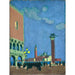 Maalauksen jäljennös La Piazzetta, Venetsia - Maurice Denis