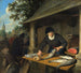 La Poissonnière - Adriaen van Ostade — näkymä teoksesta