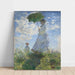 Maalauksen jäljennös La Promenade - Claude Monet