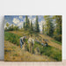 Maalauksen jäljennös La Récolte, Pontoise - Camille Pissarro