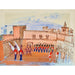 Maalauksen jäljennös La Relève de la Garde (1933) - Raoul Dufy