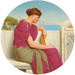 La Réponse - John William Godward — näkymä teoksesta