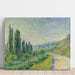 Maalauksen jäljennös La Route De Vétheuil - Claude Monet