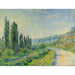 Maalauksen jäljennös La Route De Vétheuil - Claude Monet