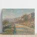 Maalauksen jäljennös La Route de La Roche-Guyon - Claude Monet