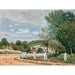 Maalauksen jäljennös La Route de Verrières - Alfred Sisley