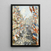 Maalauksen jäljennös La Rue Montorgueil - Claude Monet