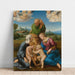Maalauksen jäljennös La Sainte Famille Canigiani - Raphael