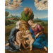 Maalauksen jäljennös La Sainte Famille Canigiani - Raphael