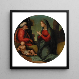 La Sainte Famille - École toscane
