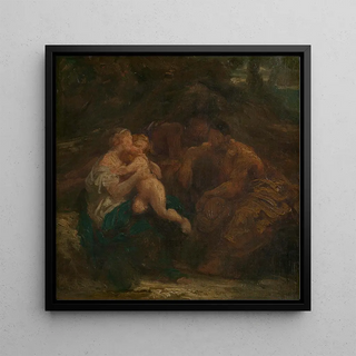 La Sainte Famille - Francisque Millet