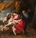 La Sainte Famille - Jan Van Den Hoecke — näkymä teoksesta