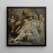 La Sainte Trinité - Peter Paul Rubens — kehystetty taideteos seinällä