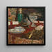 La Saucire et les ronds de serviette - Édouard Vuillard — kehystetty taideteos seinällä
