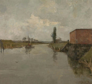 La Schelde à Dendermonde - Albert Baertsoen