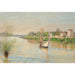 Maalauksen jäljennös La Seine à Argenteuil- Alfred Sisley