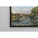 Maalauksen jäljennös La Seine à Port-Marly - Camille Pissarro