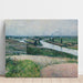 Maalauksen jäljennös La Seine à la Pointe d'Épinay - Gustave Caillebotte