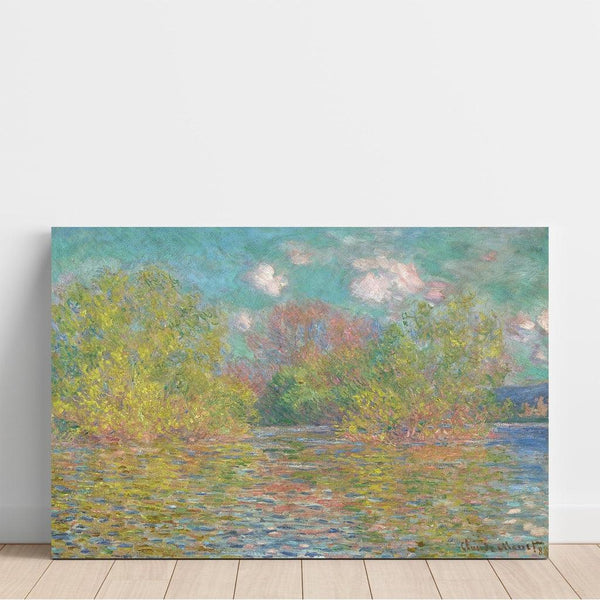 Maalauksen jäljennös La Seine près de Giverny - Claude Monet