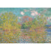 Maalauksen jäljennös La Seine près de Giverny - Claude Monet