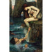 Maalauksen jäljennös La Sirène - John William Waterhouse
