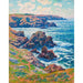 Maalauksen jäljennös La Terre De Cléden, Point De Raz, Finistère - Henry Moret
