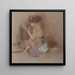 La Toilette - Robert Frederick Blum — kehystetty taideteos seinällä