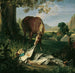 La Tombe de Wallstein - Josef Danhauser — näkymä teoksesta