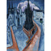 Maalauksen jäljennös La Tour Rouge à Halle - Ernst Ludwig Kirchner