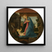 La Vierge adorant l'Enfant - Sandro Botticelli — kehystetty taideteos seinällä