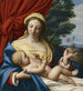 La Vierge des Roses - Giovanni Battista Salvi da Sassoferrato — näkymä teoksesta