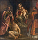 La Vierge et l'Enfant avec Saint Martin et Saint Pétronius - Alessandro Maganza — näkymä teoksesta